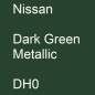 Preview: Nissan, Dark Green Metallic, DH0.